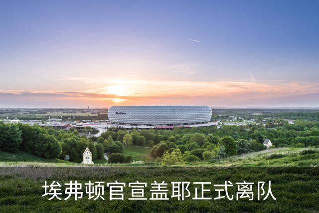 埃弗顿官宣盖耶正式离队